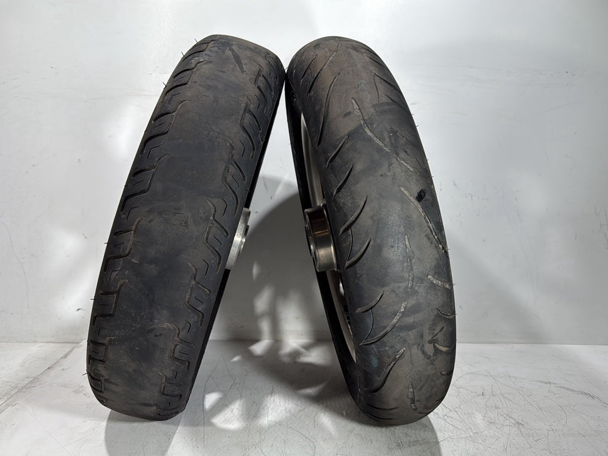 2007 Harley Touring FLHTP Electra Glide Police OEM Front Rear Wheel Rim Tire 16"