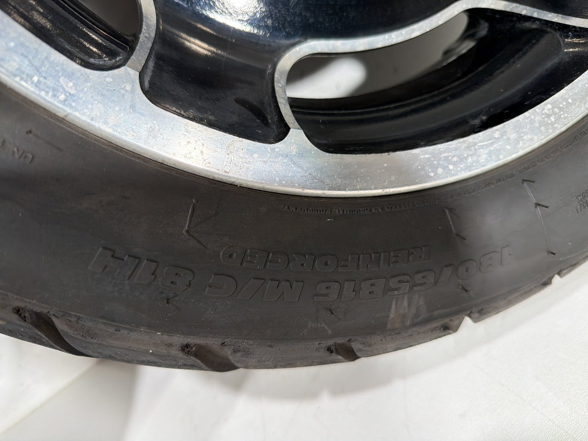 2009 Harley Street Glide Touring FLHX OEM Front & Rear Wheel Rim Tire 17" 16"