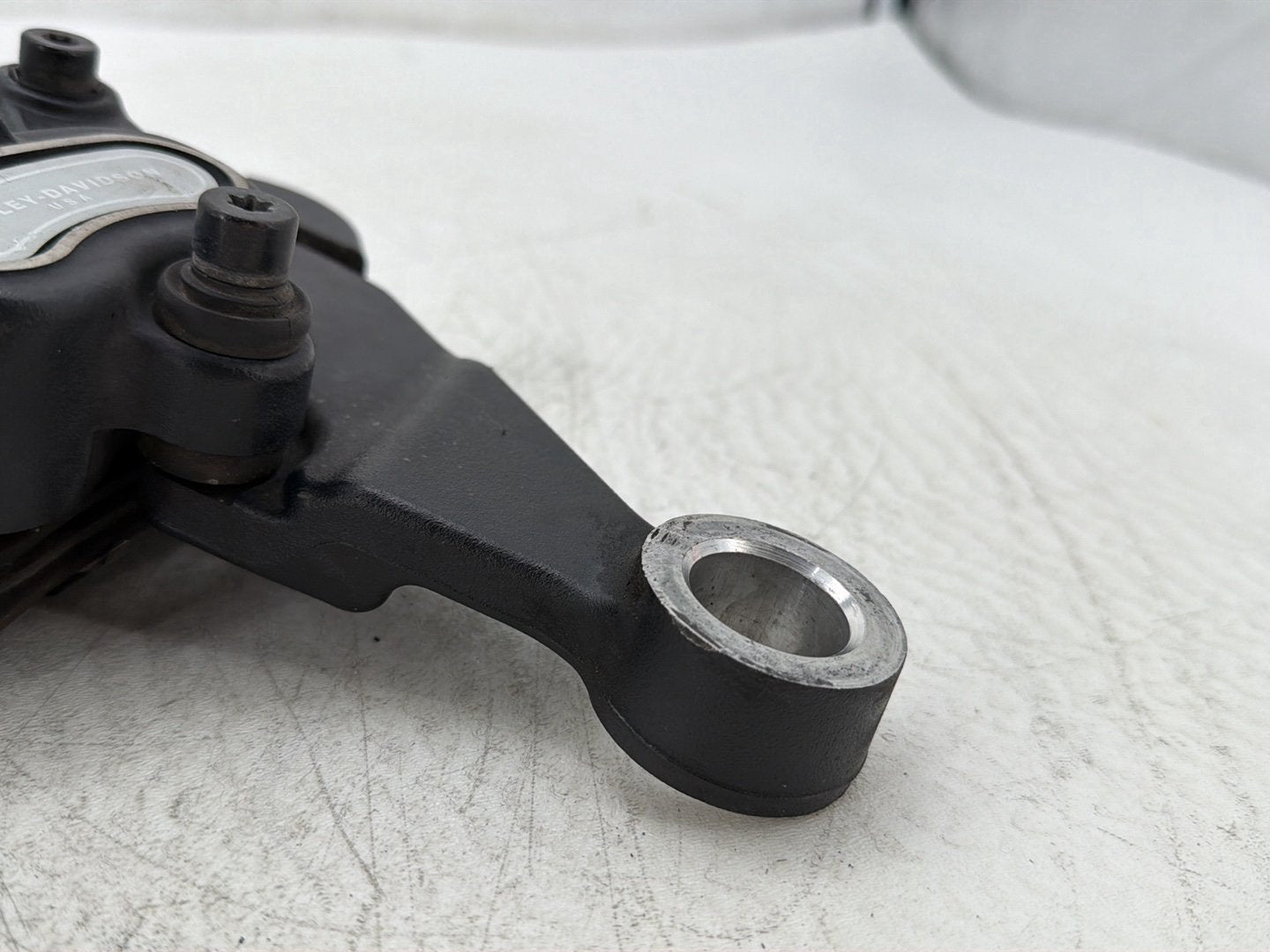 2011 Harley Heritage Softail Classic FLSTC OEM Rear Back Brake Caliper w/ Bracket