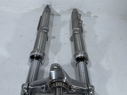 2001 Harley Sportster 883 Hugger XLH883 OEM Front Triple Tree Set & LH RH Fork Legs Sliders