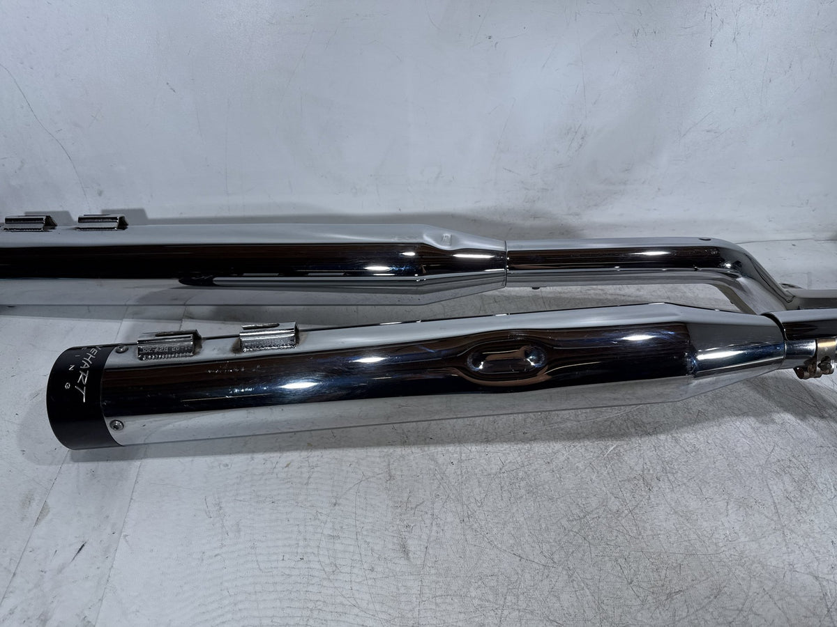 2009 Harley Electra Glide Touring CVO Screamin OEM Exhaust Header Pipes Muffler