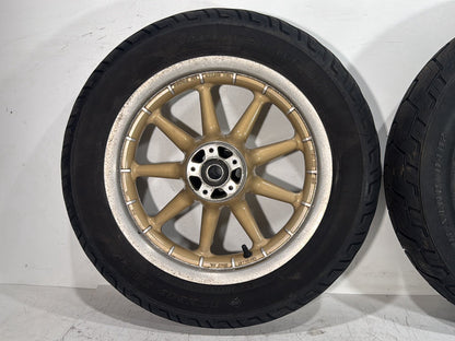 2003 Harley Electra Glide Touring Ultra FLHTCUI OEM Front & Rear Wheel Rim Tire