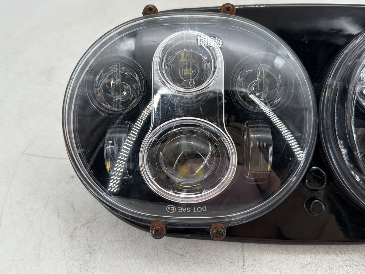 2009 Harley Road Glide Touring FLTR OEM Headlight Headlamp Head Lamp Light LED
