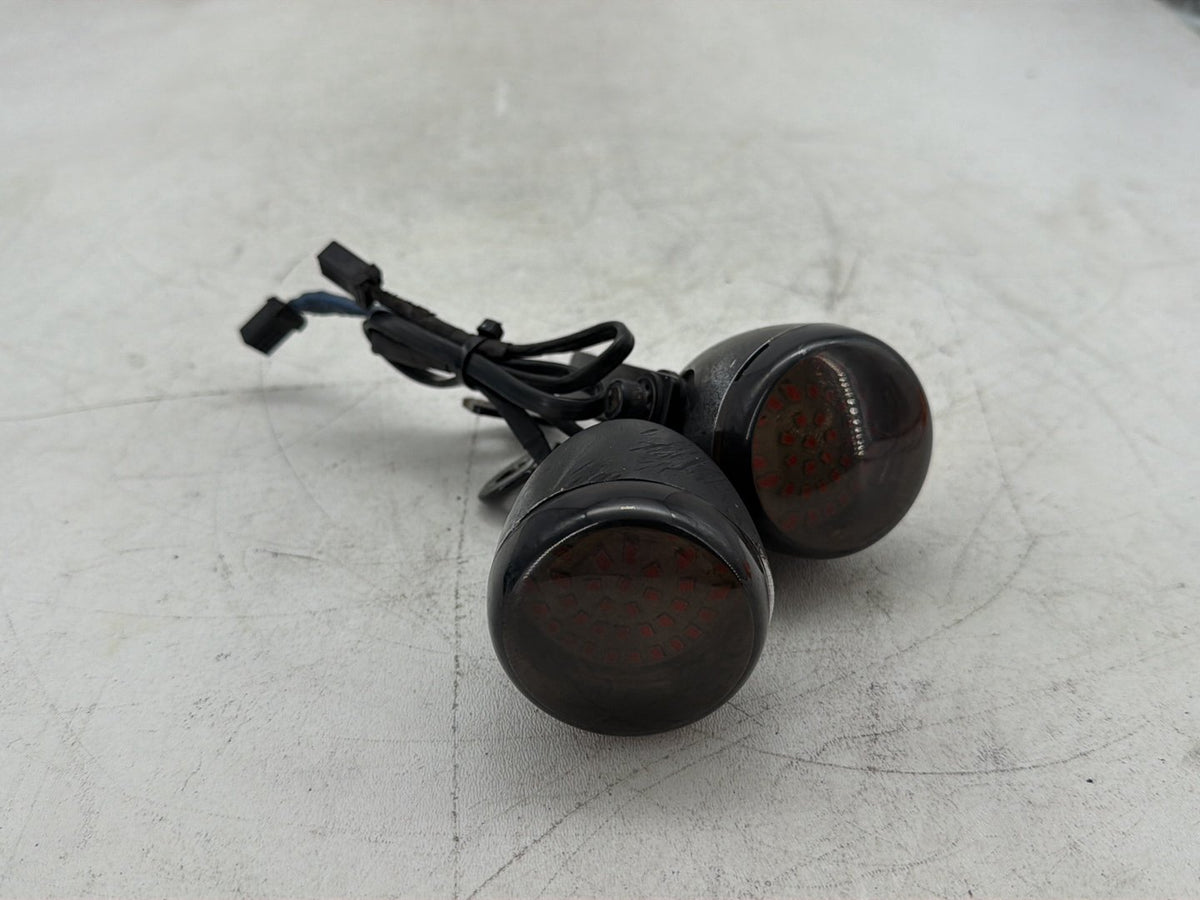 2009 Harley Dyna Street Bob FXDB OEM Rear Left & Right Turn Signals