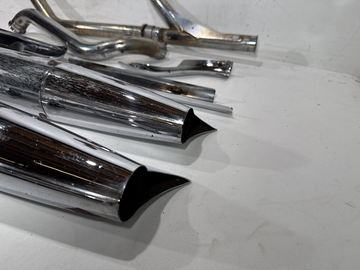 1993 Harley Electra Glide Touring FLHT OEM Exhaust Header Pipes Muffler