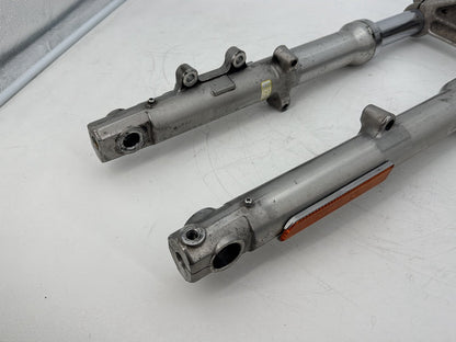 2009 Harley Sportster 1200 Low OEM Front Triple Tree Set LH RH Fork Legs Sliders