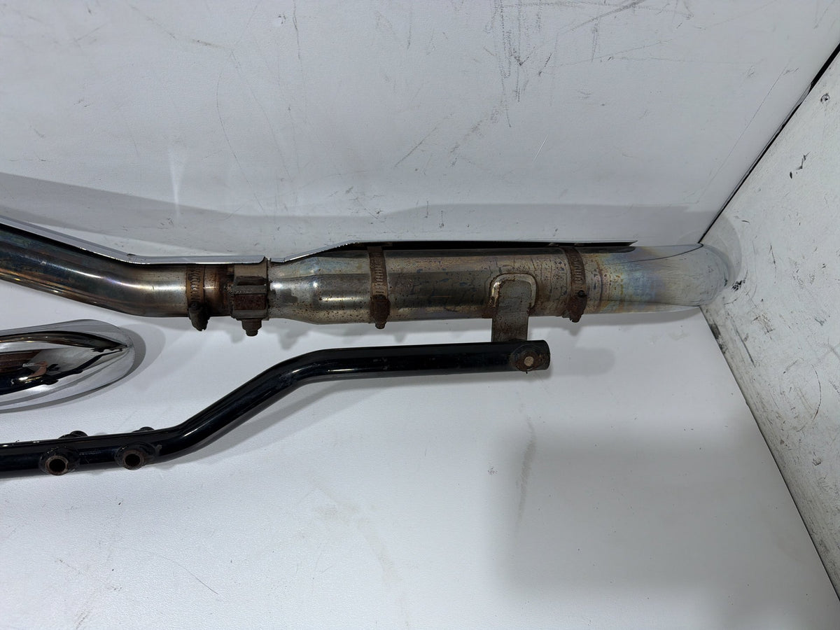1997 Harley Heritage Softail Classic OEM Exhaust Header Pipes Muffler