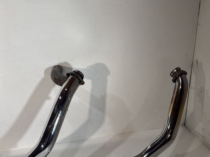 1984 - 1998 Harley-Davidson Touring Electra Glide Classic Exhaust Header Pipes Muffler