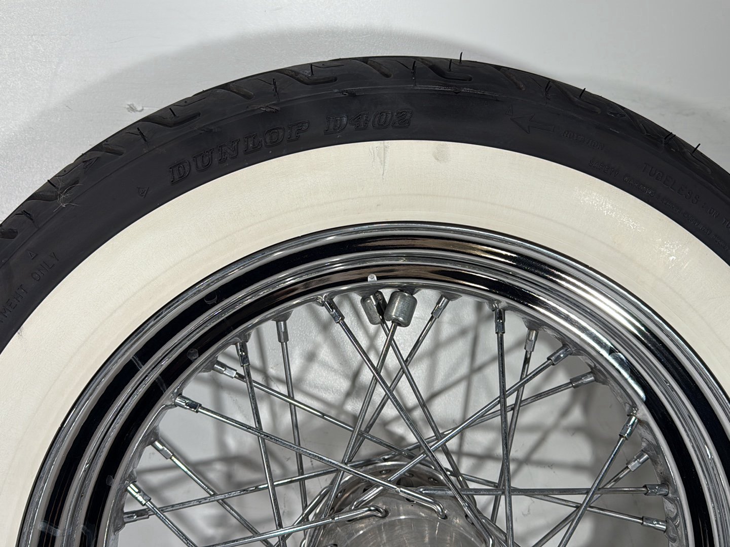 2008 Harley Softail Deluxe FLSTN OEM Front Rear Wheel Rim Tire Spoked