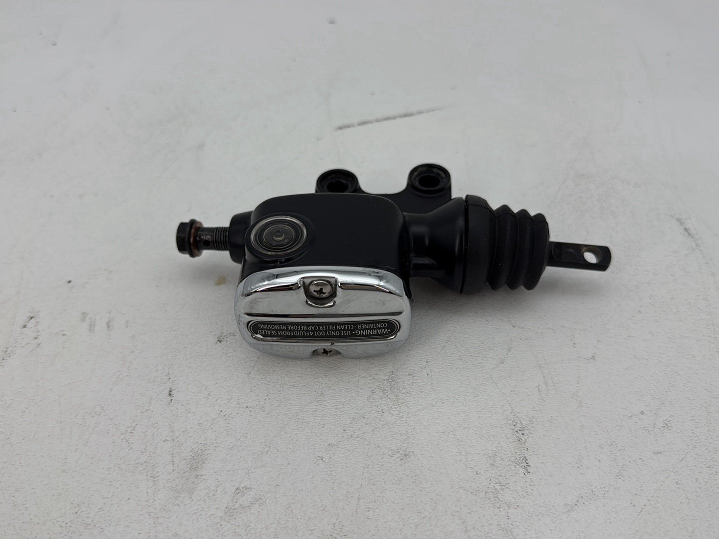 2014 Harley Electra Glide Touring CVO Screamin Eagle OEM Rear Brake Master Cylinder Reservoir