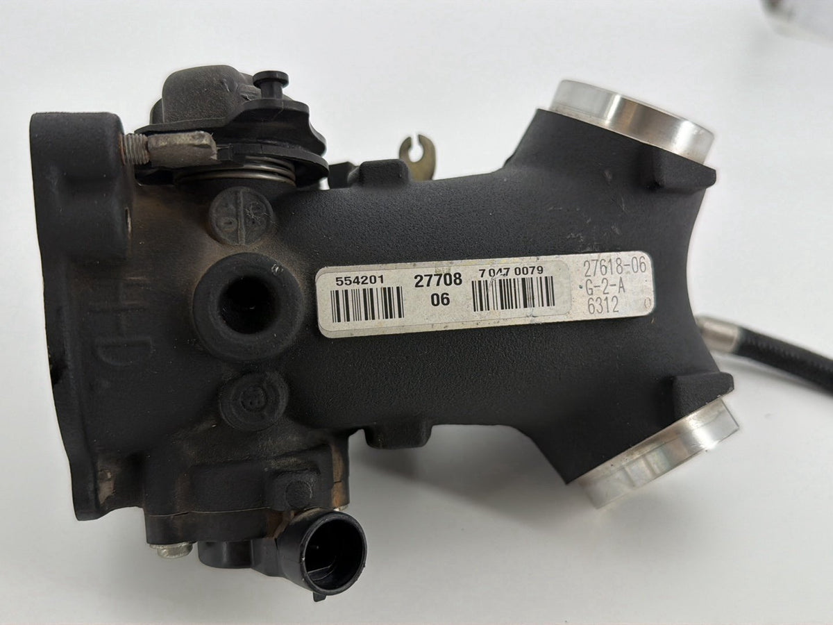 2008 Harley Softail Heritage Classic OEM Engine Intake Manifold Throttle Body