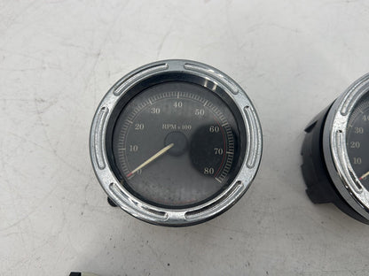 2008 Harley Touring FLHT Electra Glide OEM Air Oil Volt Fuel Tacho Speedo Gauges
