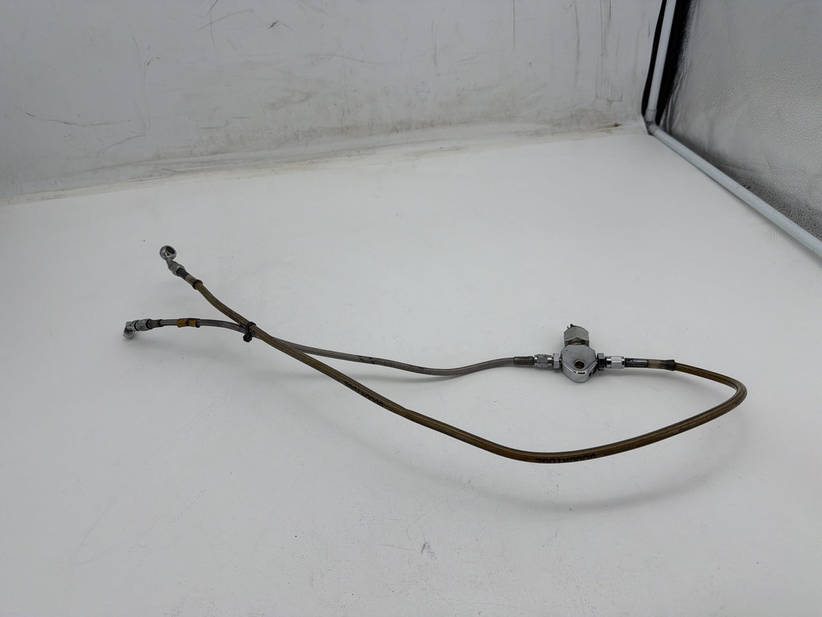 1994 Harley Softail Custom FXSTC OEM Rear Brake Hose Line Pipe