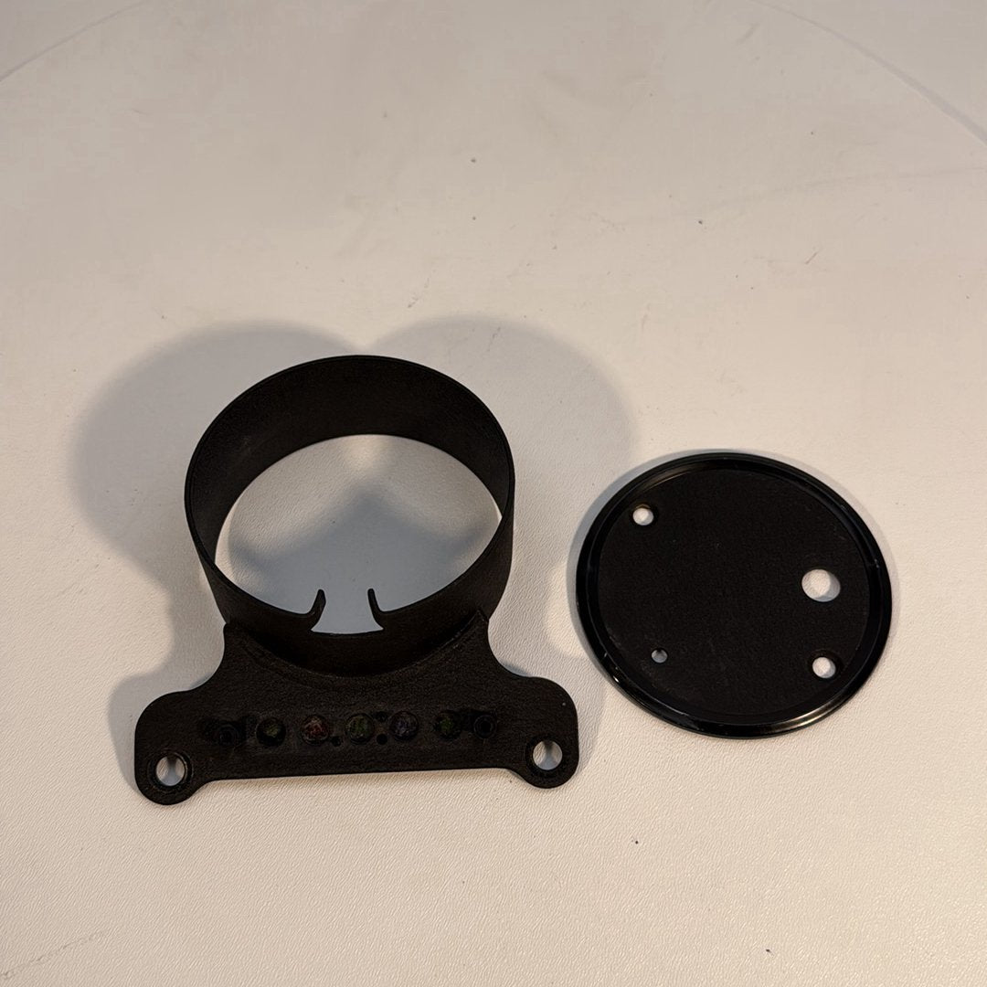 1986 - 2003 Harley-Davidson Sportster Hugger 883 Speedometer Holder Bracket Mount Bezel  	67053-95