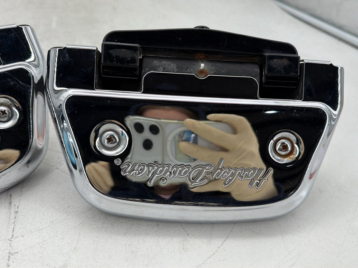 07 Harley Electra Glide Touring OEM Left & Right Passenger Floorboard Foot Rest