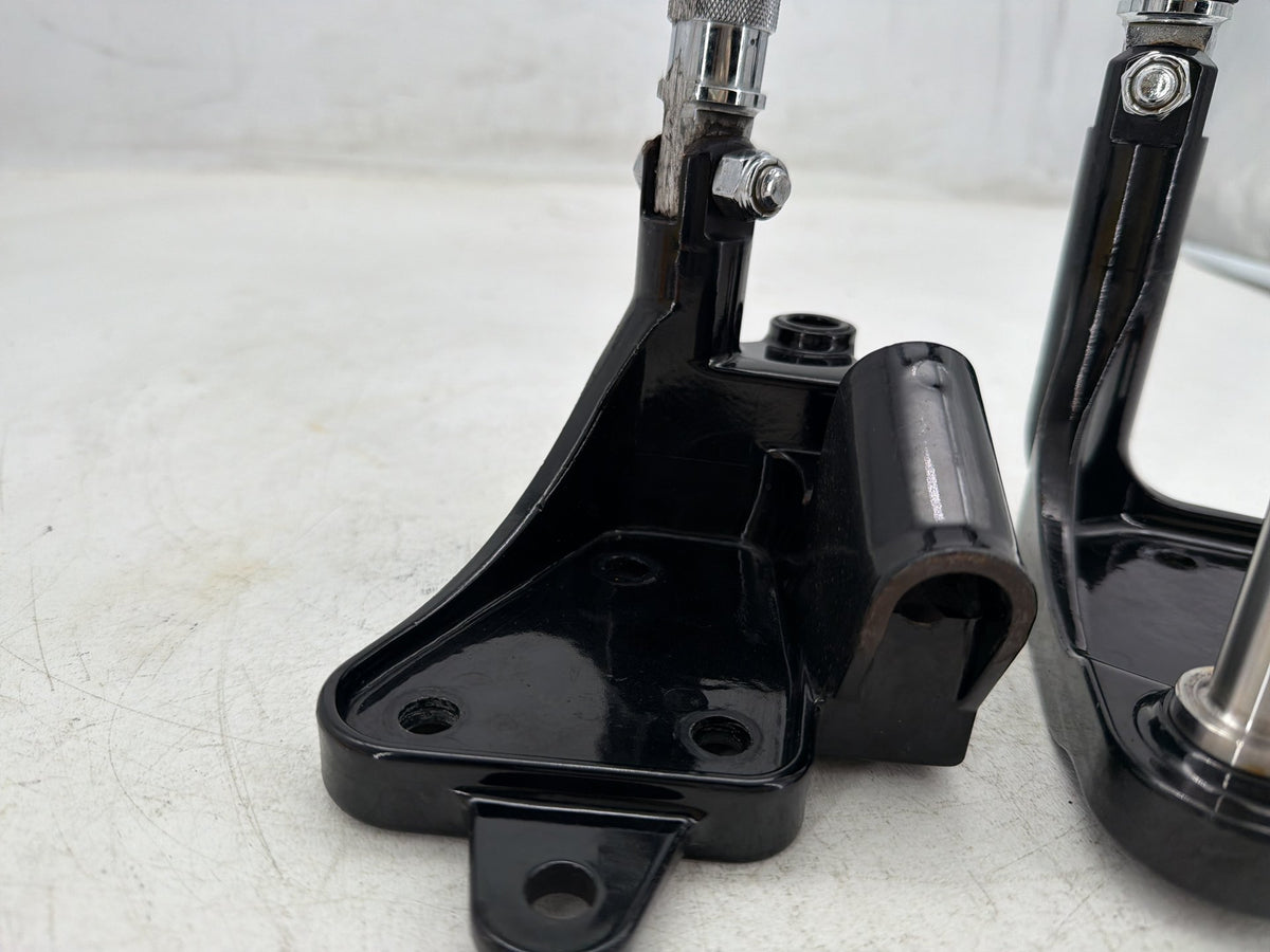 2001 Harley Softail Deuce FXSTD OEM Left & Right Driver Step Foot Rest Pegs