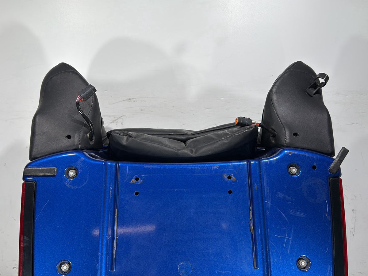 2009 Harley Electra Glide Touring Ultra FLHTCU OEM Pass Backrest Tour Pak Luggage NOKey
