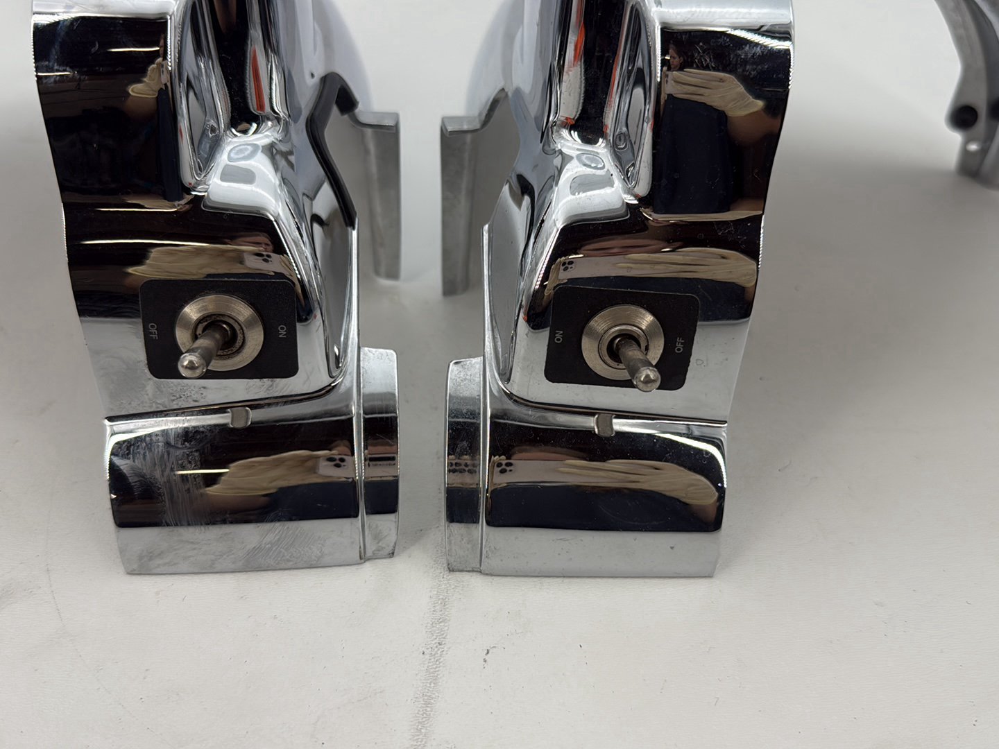 2011 Harley Road King Touring FLHRC Classic OEM Left & Right Headlamp Nacelle Covers