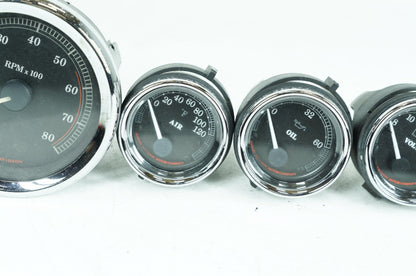 2007 - 2012 Harley-Davidson Touring Electra Glide Ultra Air Oil Volt Fuel Tacho Speedo Gauges 67349-08