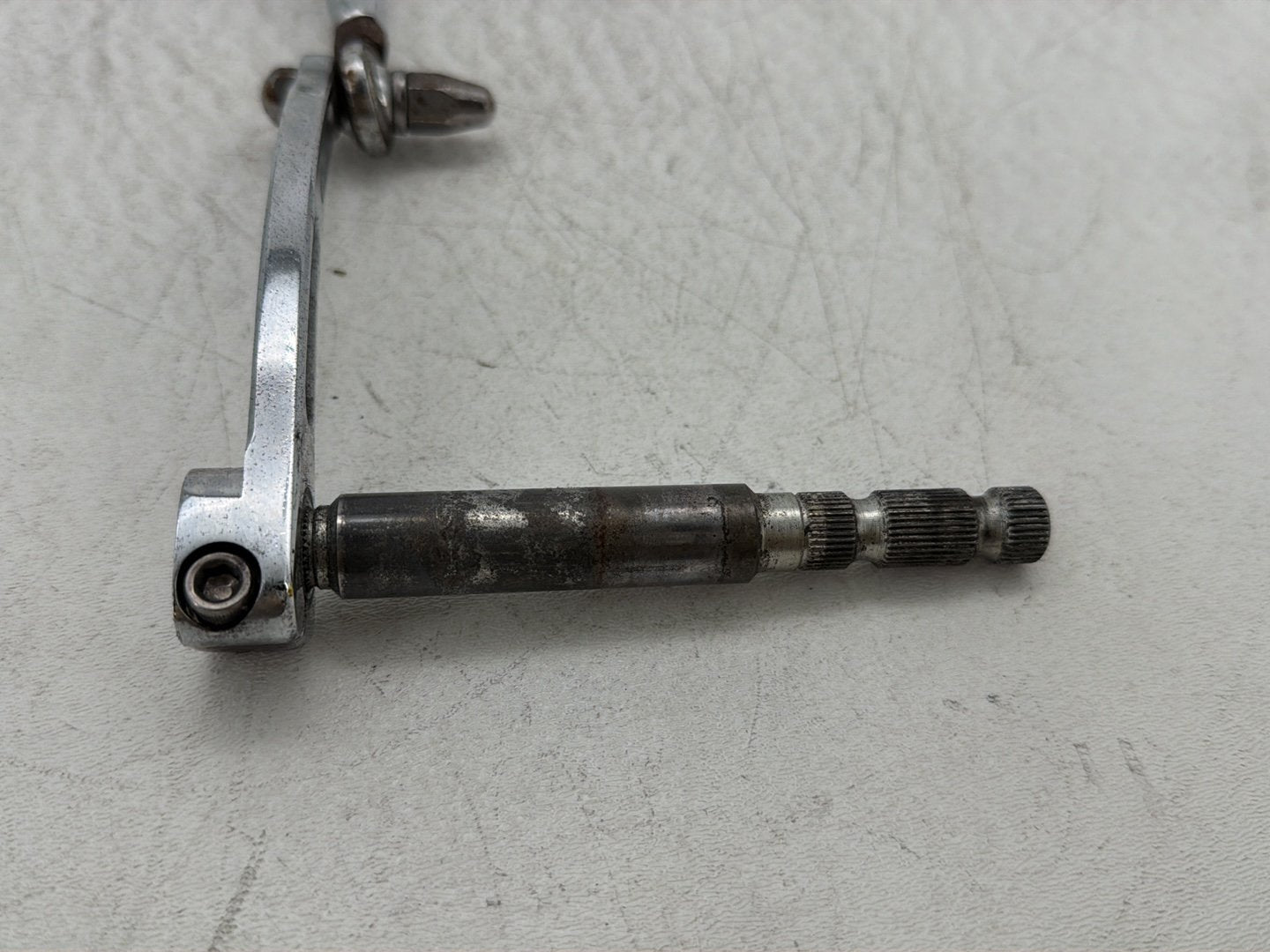 2005 Harley Electra Glide Touring Gear Shifter Lever Rod linkage Willie G Skull