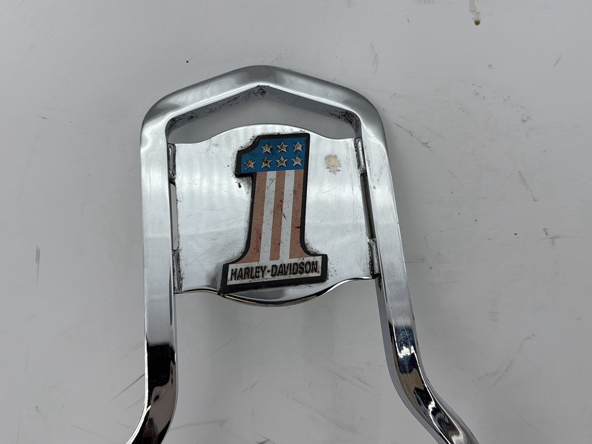 2006 Harley Dyna FXDWGI Wide Glide OEM Rear Back Sissy Bar Rail Sissybar