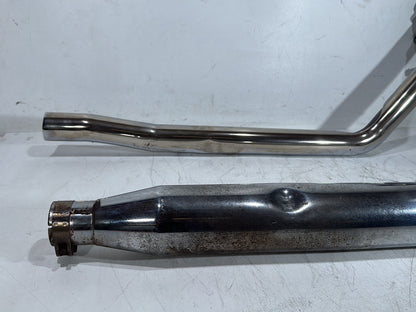 2008 Harley Road King Touring Exhaust Muffler Silencer Slip On DENTED