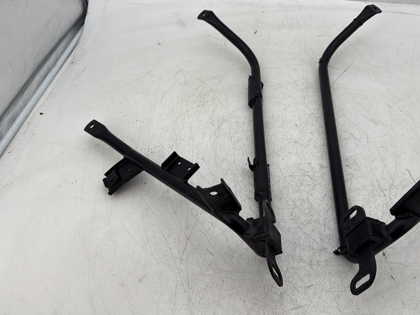 2012 Harley Road Glide Touring FLTRX Custom OEM Rear Left Right Saddlebag Guard Rails Bar
