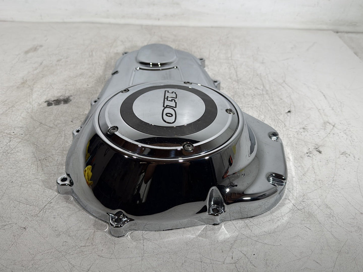 2013 Harley Electra Glide Touring CVO Eagle OEM Outer Primary Clutch 110 Cover