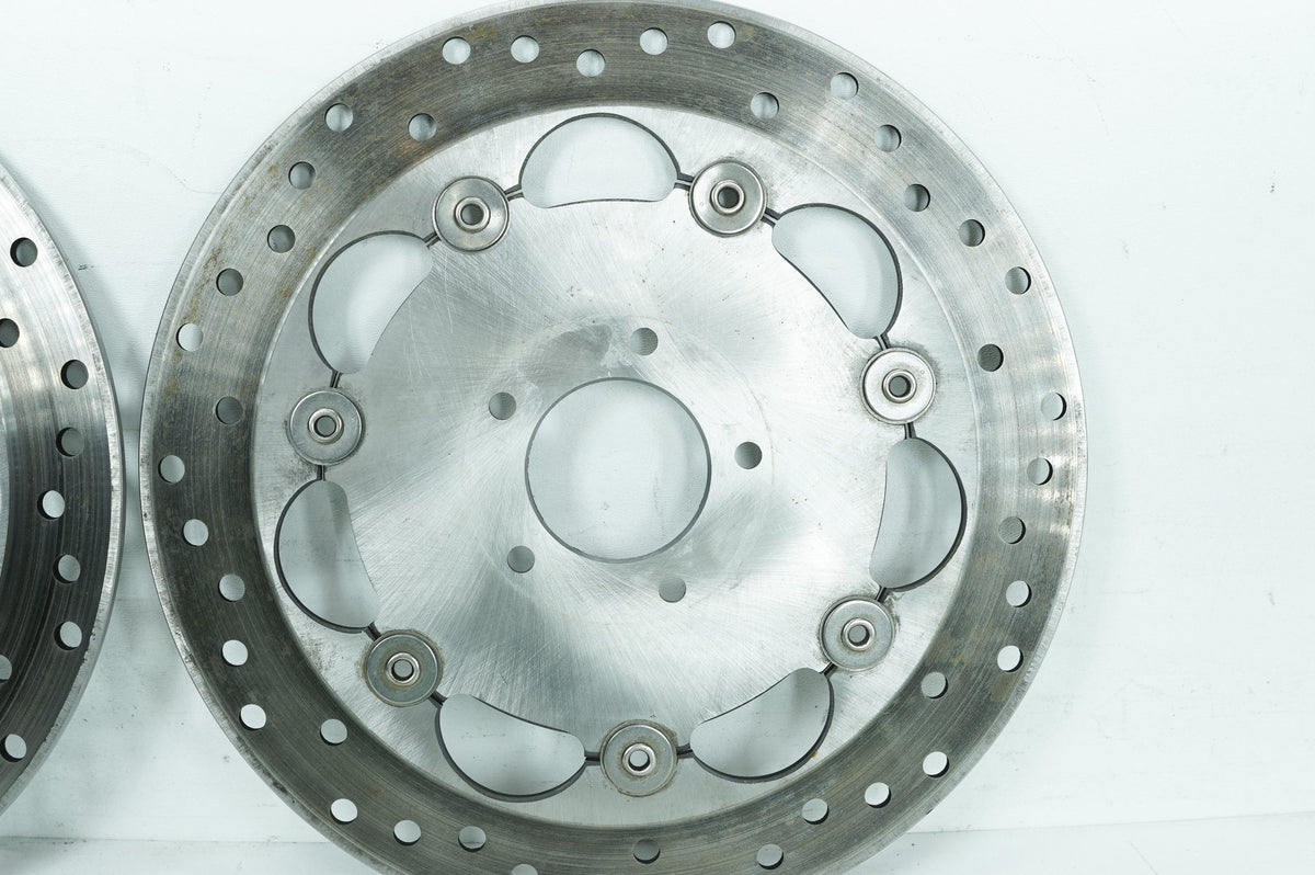 Front Brake Rotors Disc Pair, 46717-10, 2016, Harley-Davidson, Dyna, Low Rider, FXDL