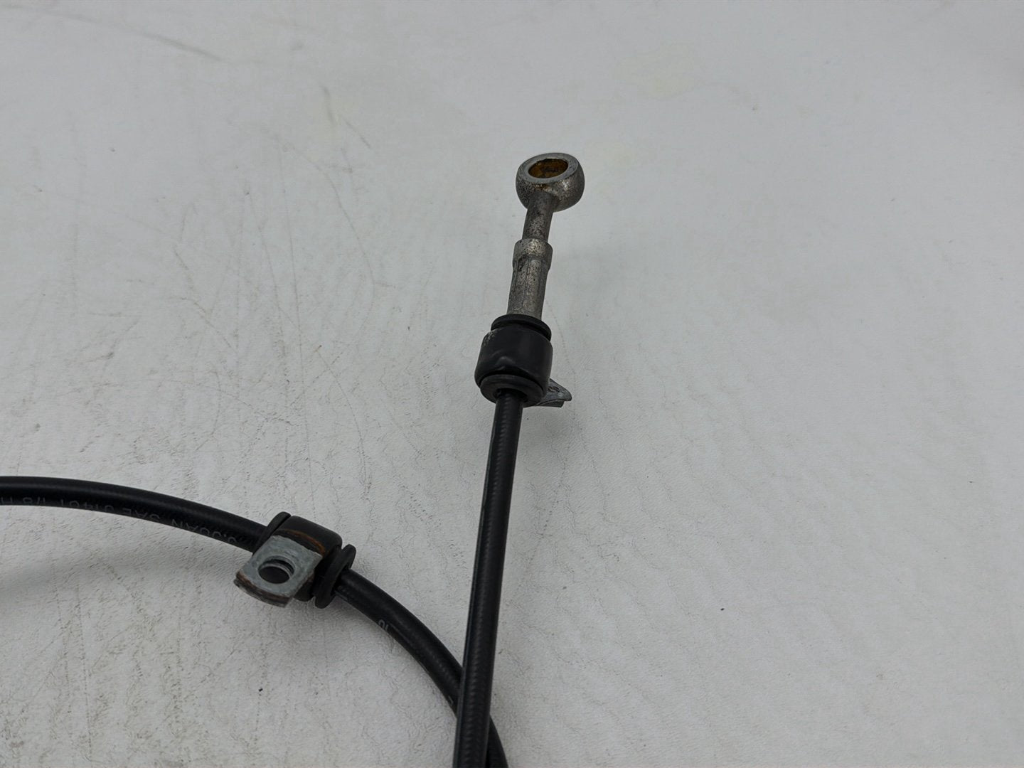 2009 Harley Dyna Street Bob FXDB OEM Front Brake Hose Line Pipe
