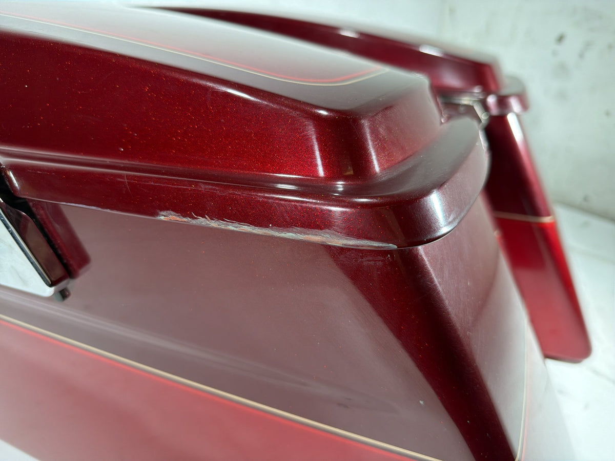 2008 Harley Electra Glide Touring Ultra OEM Left Right Saddlebags Luggage NOKey