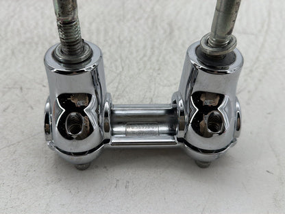 2011 Harley Heritage Softail Classic FLSTC OEM Front Handlebar Riser Top Clamp Chrome