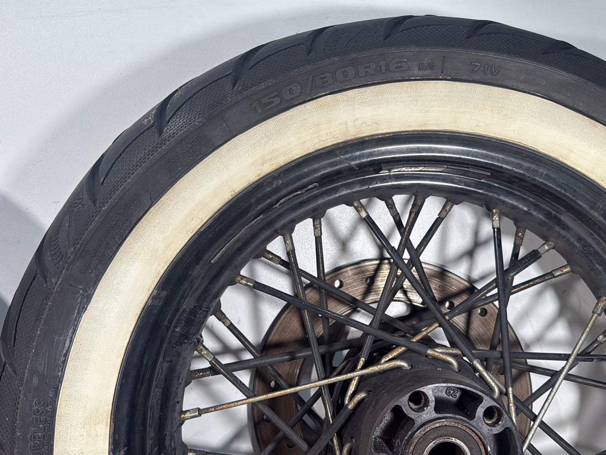 2004 - 2022 Harley-Davidson Sportster 1200 Nightster Front Rear Wheel Rim Tire Spoked  	43831-08