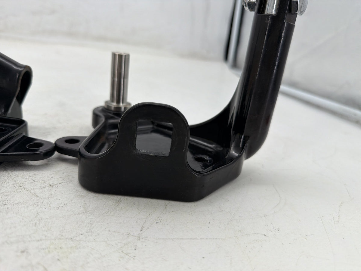 2001 Harley Softail Deuce FXSTD OEM Left & Right Driver Step Foot Rest Pegs
