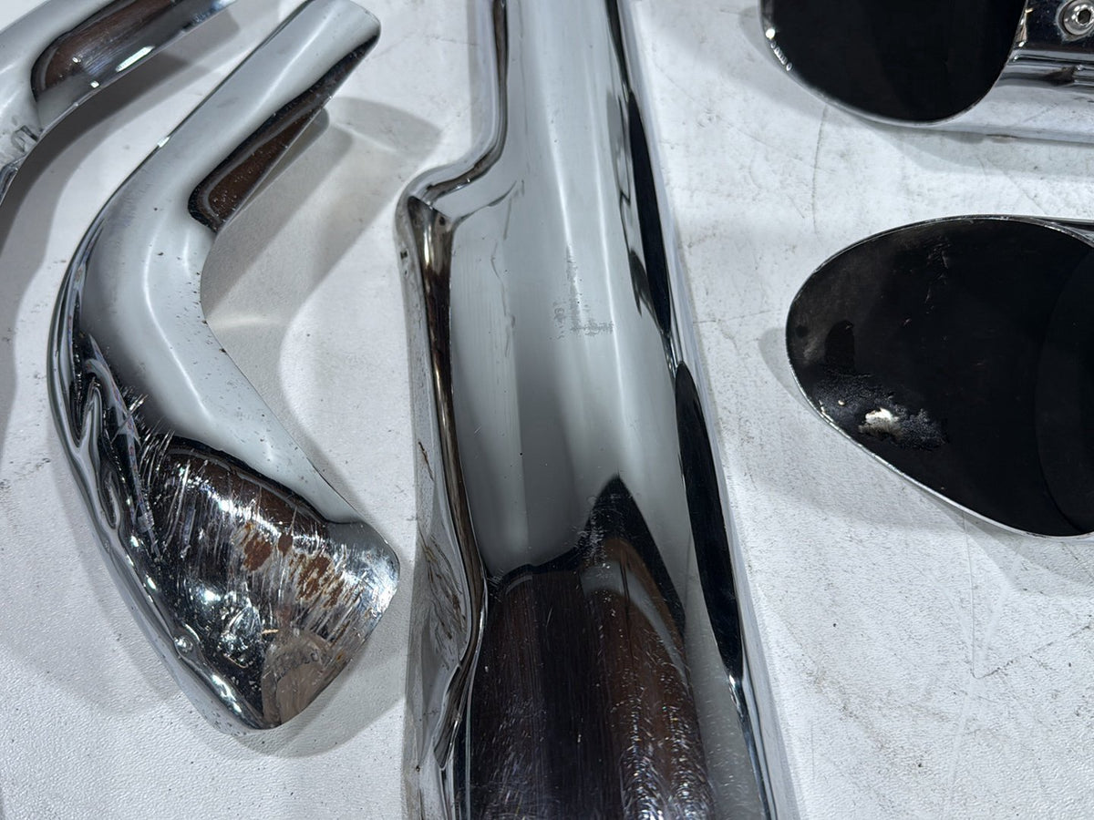 2009 Harley Road King Touring Police OEM Exhaust Header Pipes Muffler