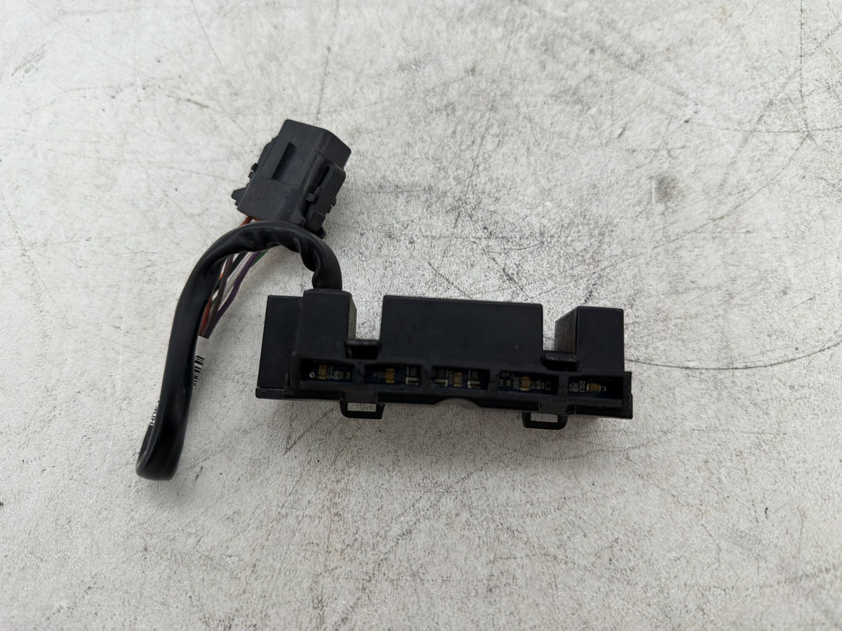2010 Harley Road King Touring Police OEM Dash Indicator Lamp Wire Plug In