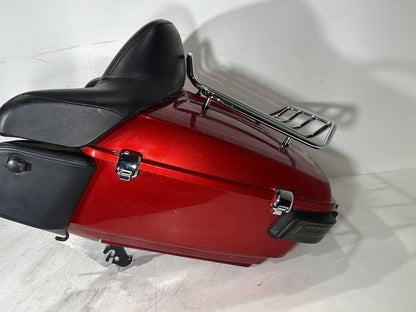 2008 - 2016 Harley-Davidson Touring Electra Glide Ultra Pass Backrest Tour Pak Luggage NOKey w/ Audio Left Right Rear Sound Speakers