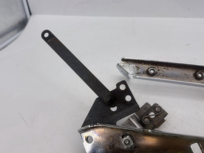 2005 Harley Touring FLHRCI Road King Classic OEM Left Right Saddlebag Fender Struts Brackets