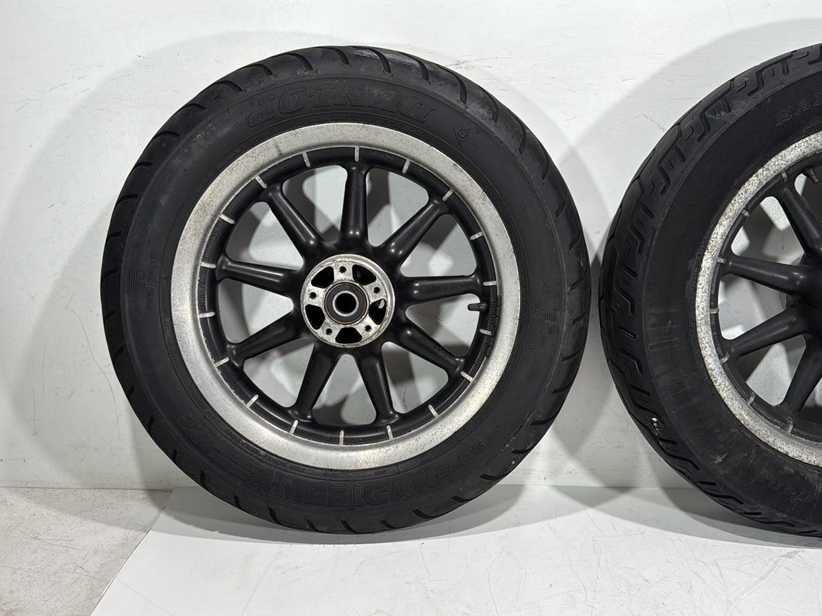 2008 Harley Electra Glide Touring Ultra FLHTCU OEM Front & Rear Wheel Rim Tire