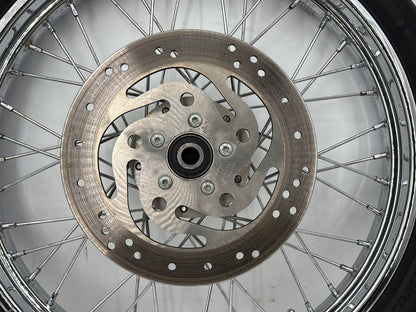 2004 - 2013 Harley-Davidson Sportster 883 Custom Front Wheel Rim Tire Spoked 44610-05