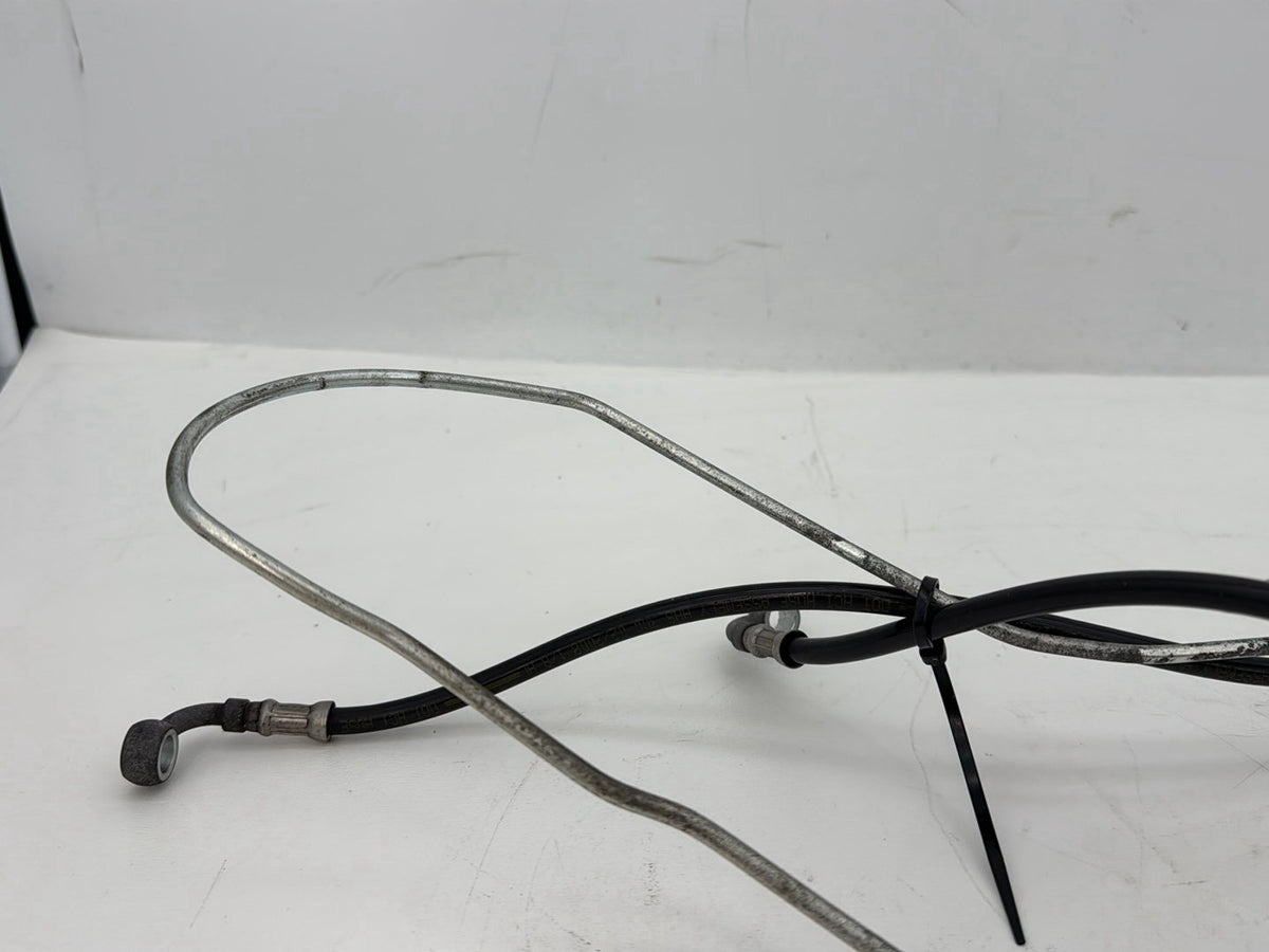 08 Harley Touring FLHTCU Electra Glide Ultra OEM Front Brake Hose Line Pipe ABS