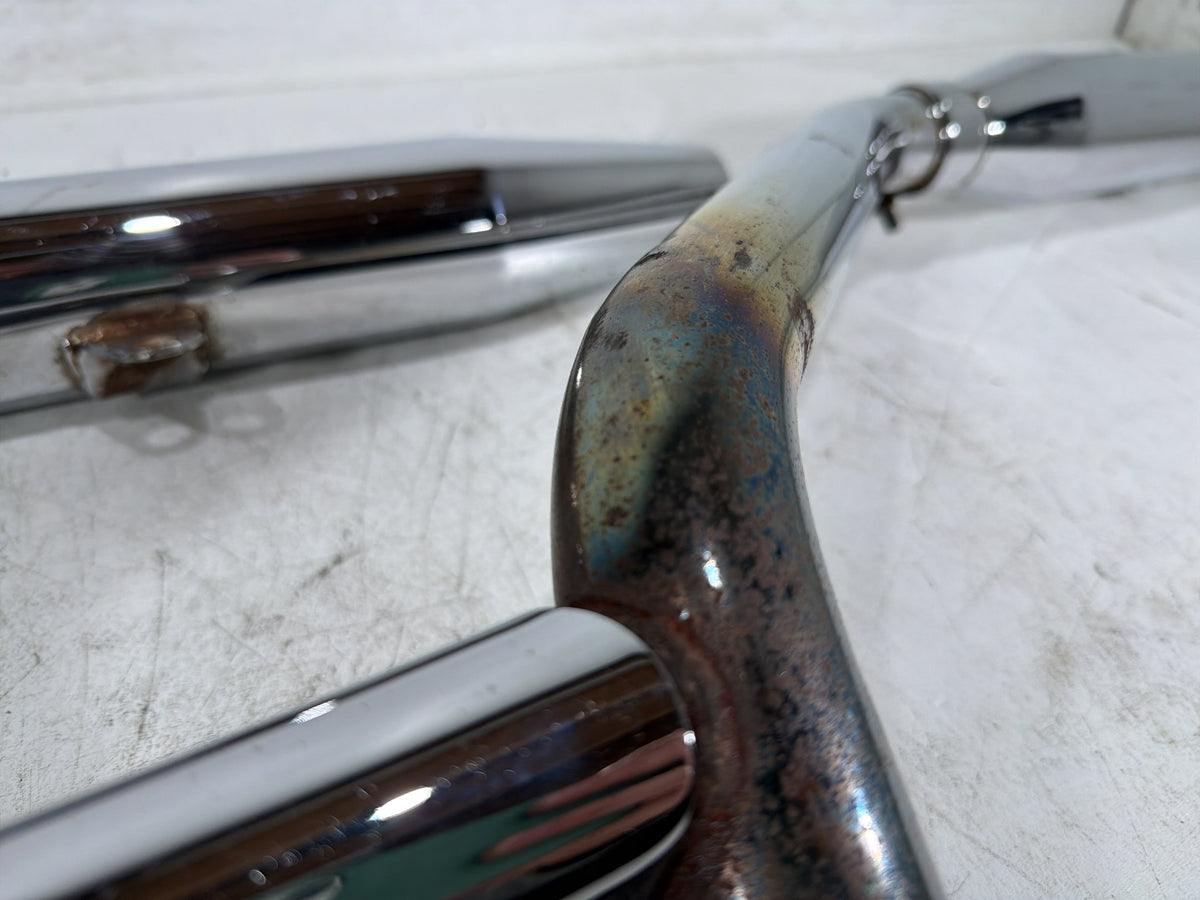 1991 Harley Sportster 883 Deluxe XLH883 OEM Exhaust Header Pipes Muffler