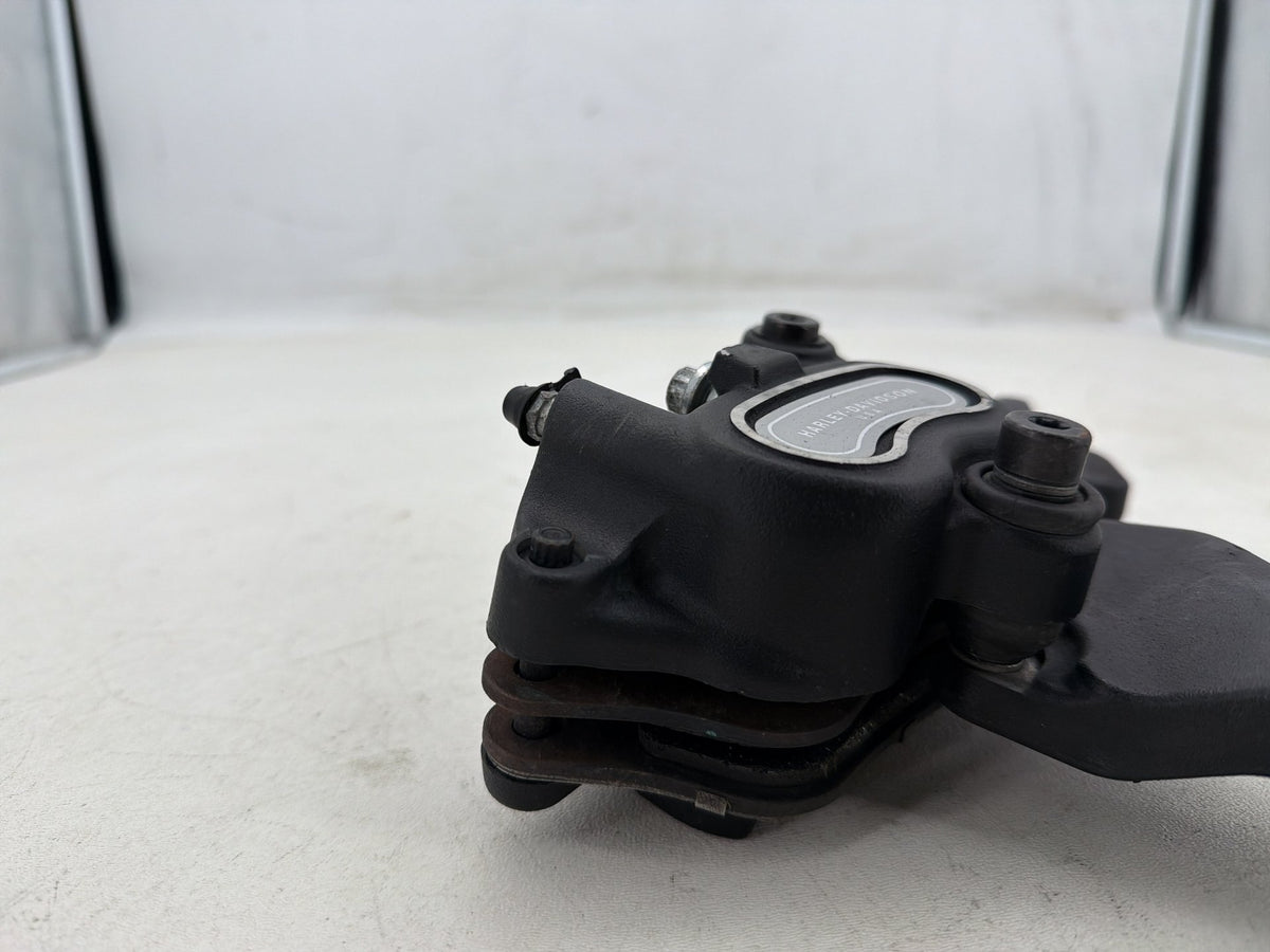 2016 Harley Dyna Fat Bob FXDF 103 OEM Rear Back Brake Caliper w/ Bracket