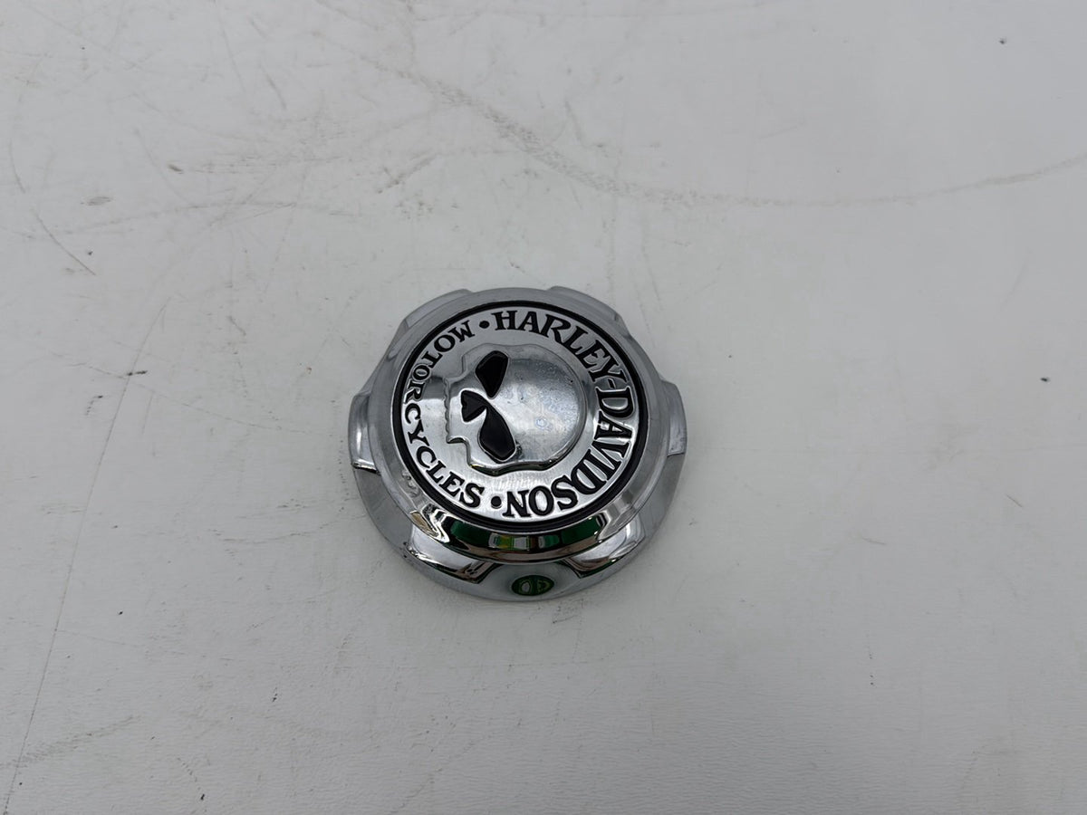 2009 Harley Sportster XL1200C 1200 Fuel Gas Tank Cap Bushing Hub Willie G SKULL