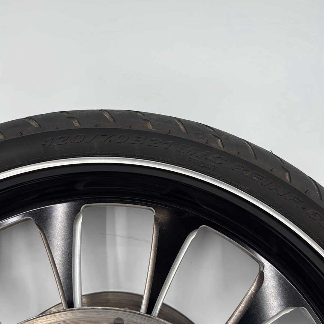 2008 - 2016 Harley-Davidson Touring Street Glide Front Wheel Rim Tire 120/70B21