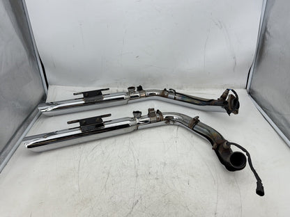 2008 Harley Sportster XL883L 883 Low OEM Exhaust Header Pipes Muffler 64842-04