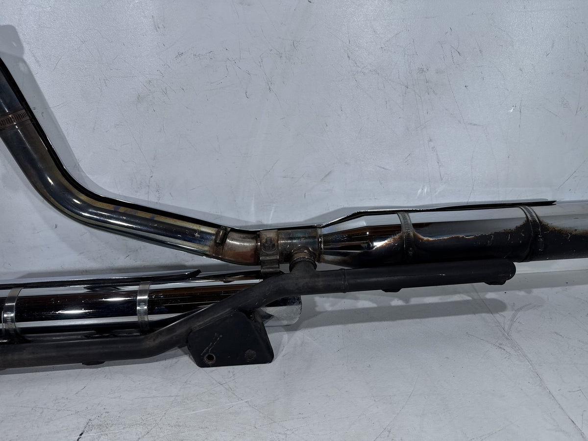 2001 Harley Heritage Softail Classic FLSTC OEM Exhaust Header Pipes Muffler