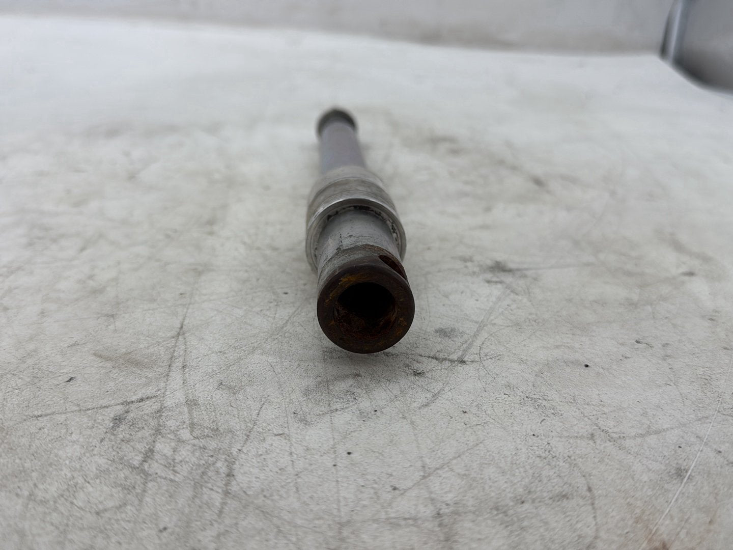 2012 Harley Dyna FXDF Fat Bob OEM Front Wheel Axle Bolt Shaft