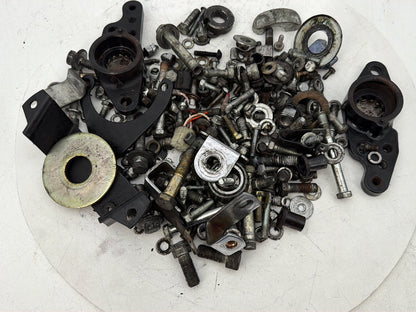 1984 - 1998 Harley-Davidson Touring Electra Glide Classic Hardware Bolts Nuts & Brackets w/ Left Right Fork Swingarm Brackets