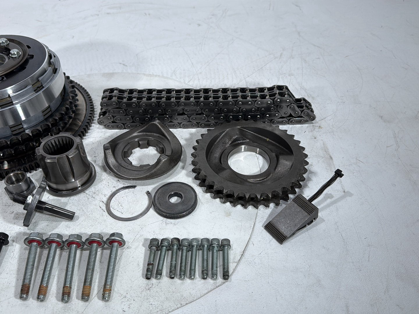 2010 Harley Street Glide Touring FLHX OEM Clutch Basket Chain Tensioner Kit